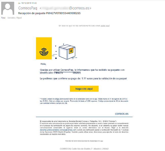 Phishing Correos